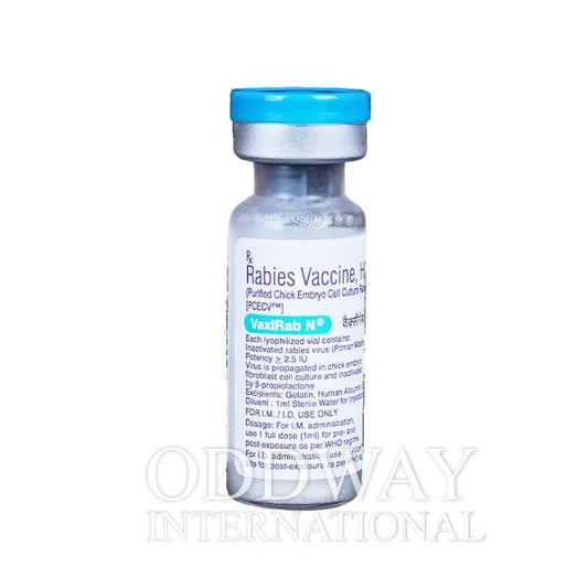 VaxiRab (Local) – 2.5 IU Rabies Vaccine