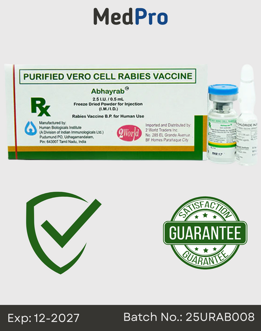 AbhayRab 2 World – WHO-Standard Rabies Vaccine