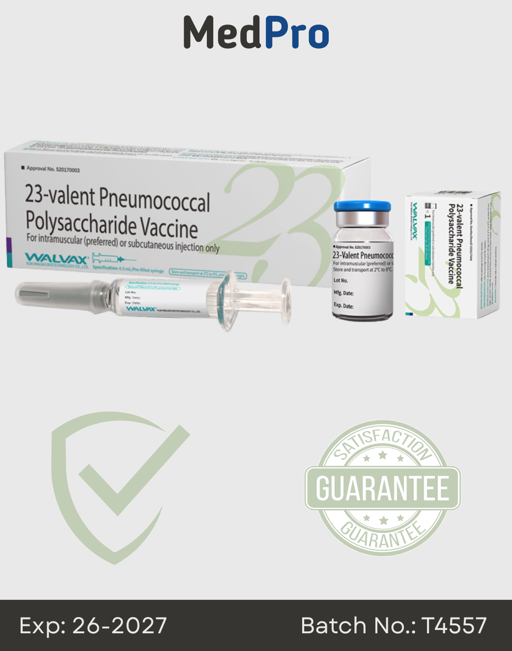 PneumoVax 23 – 23-valent Pneumococcal Polysaccharide Vaccine (PPSV23)