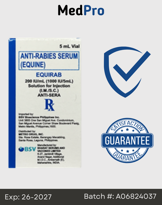 Equirab (Local) – Rabies Immunoglobulin