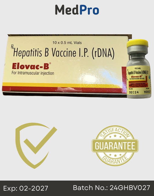 Elovec-B Hepatitis B (Pediatric) Vaccine (Hepa B) – 10 x 0.5 mL