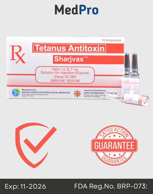 Sharjvax – Tetanus Antitoxin (ATS)