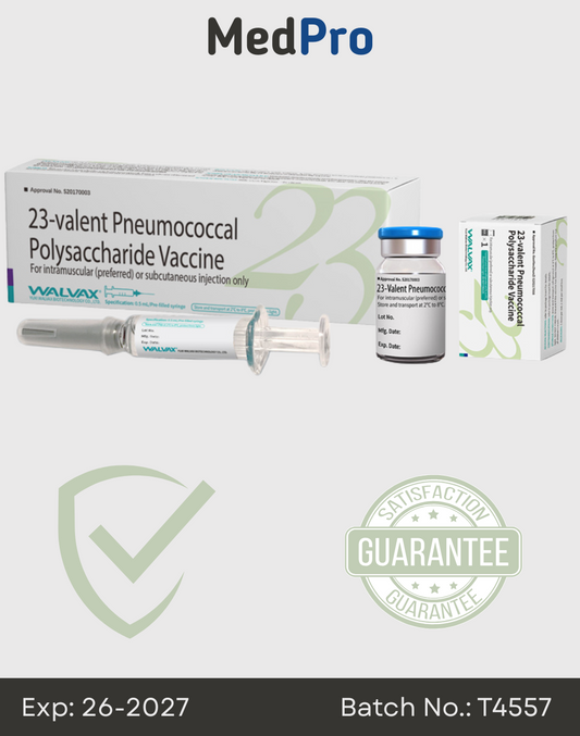 PneumoVax 23 – 23-valent Pneumococcal Polysaccharide Vaccine (PPSV23)