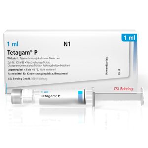 Tetanus Immunoglobulin 250 IU – Prefilled Syringe